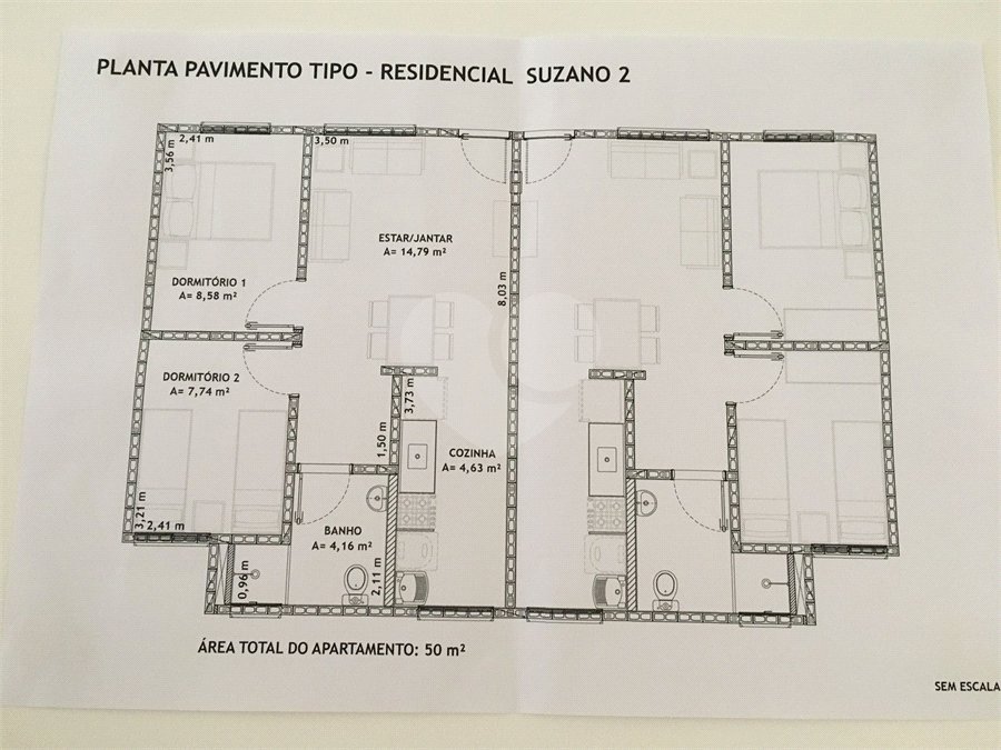 Apartamento à venda com 2 quartos em Boa Vista Paulista, Suzano, SP