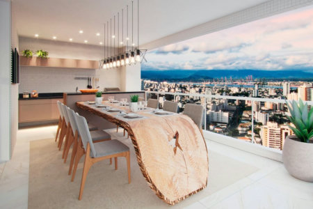 Apartamento com 4 dormitórios à venda, 295 m² por R$ 6.200.000,00 - Ponta da Praia - Santos/SP