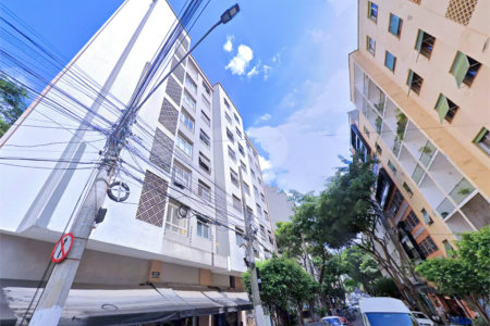 Apartamento na Vila Buarque com 2 quartos, 1 banheiro, sem garagem