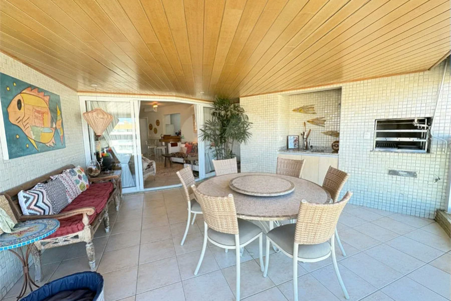 Cobertura à venda com 5 quartos, sendo 3 suítes,  em Riviera de São Lourenço, Bertioga, SP