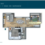 Cobertura 1 quarto em Gramado-RS - Ótima oportunidade de investimento!