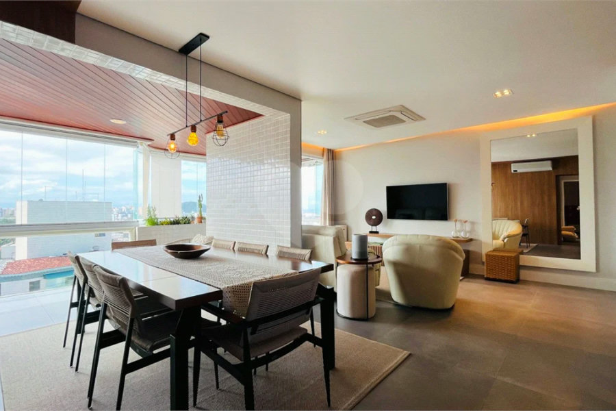 Apartamento à venda com 3 quartos, sendo 2 suítes, em Riviera de São Lourenço, Bertioga, SP