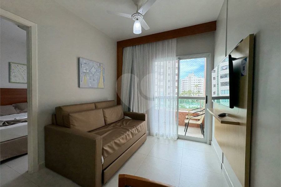 Apartamento à venda com 1 suíte em Riviera de São Lourenço, Bertioga, SP