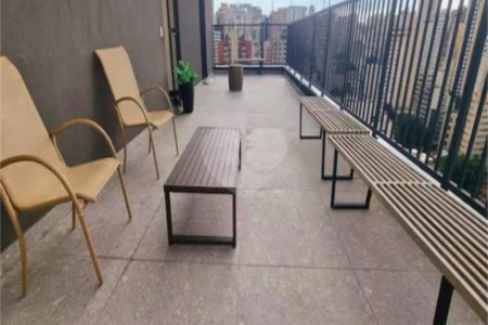 Studio à venda na Bela Vista – 23 m², mobiliado e funcional