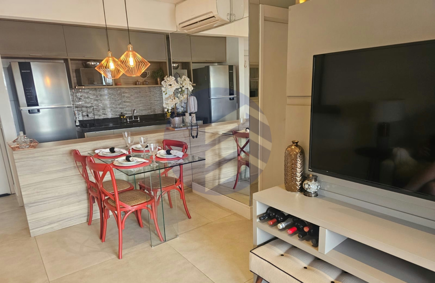 APARTAMENTO NOVO, NUNCA HABITADO E TOTALMENTE PLANEJADO | 60 m² | 2 DORMITÓRIOS | 1 VAGA