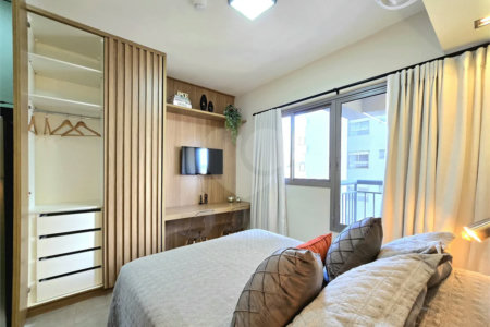 Studio 21 m² Mobiliado Próximo Metrô Paraíso São Paulo/SP