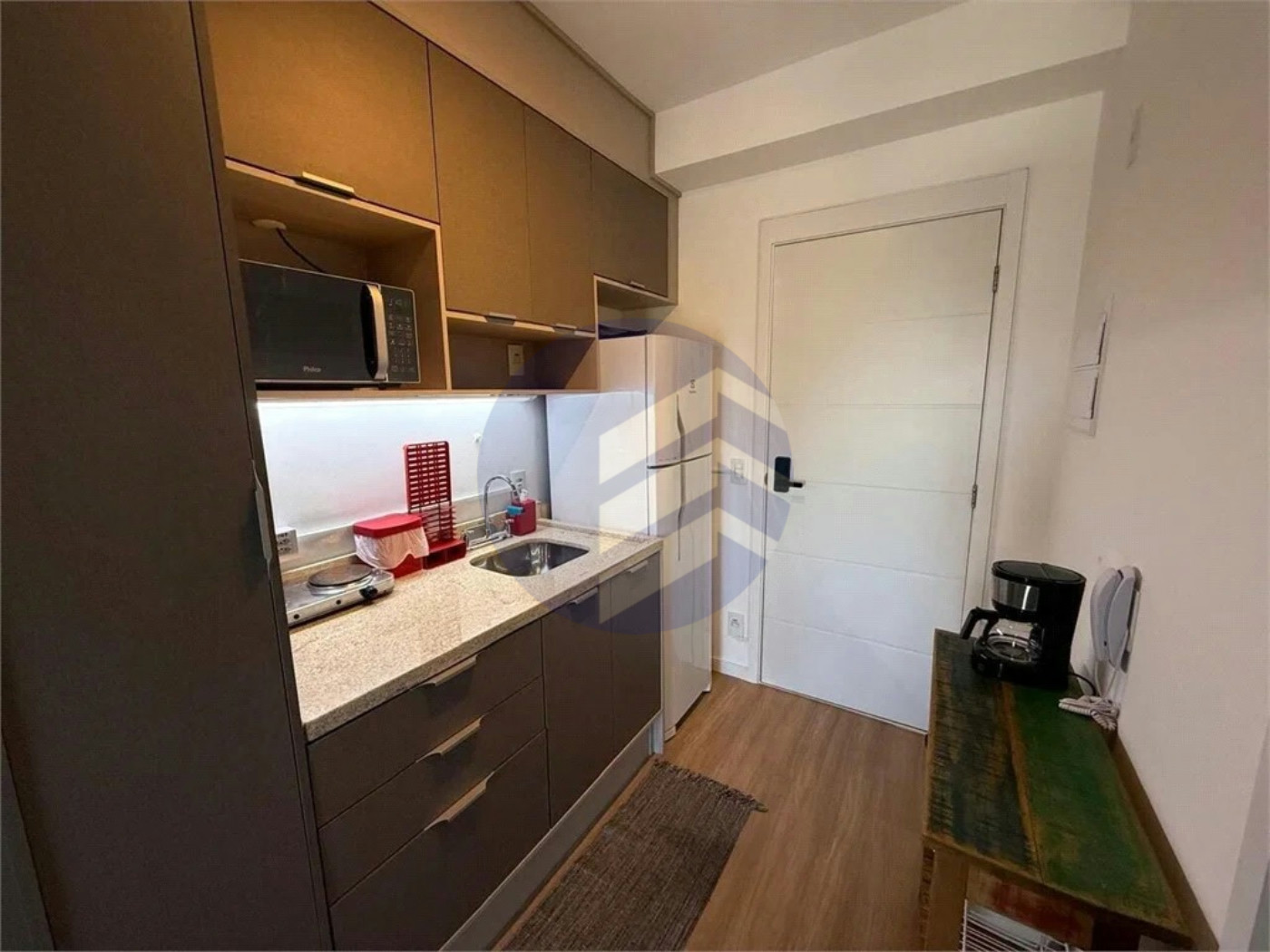 Studio à venda ou para alugar com 1 quarto, sendo 1 suíte, em Brooklin, São Paulo - SP
