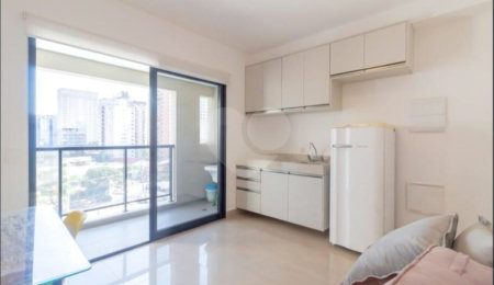 Apartamento à venda ou para alugar com 1 suíte em Vila Olímpia, São Paulo, SP