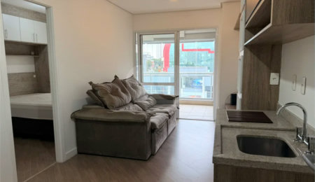 Flat para alugar com 1 suíte no Centro, São Bernardo do Campo, SP