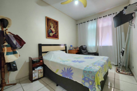 Apartamento próximo da praia com 2 dormitórios à venda, 85 m² por R$ 449.000 - Gonzaga - Santos/SP