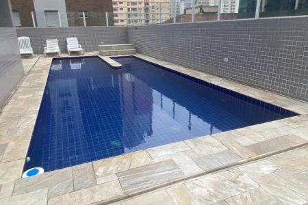 Apartamento com 2 dormitórios à venda, 89 m² por R$ 1.010.000,00 - Gonzaga - Santos/SP