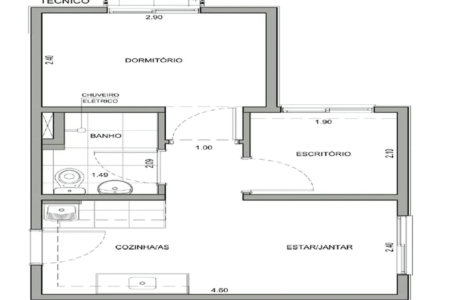 Apartamento à venda com 1 quarto em Butantã, São Paulo, SP