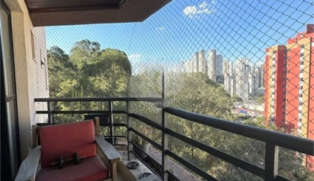 Apartamento para alugar com 3 quartos, sendo 1 suíte,  em Vila Andrade, São Paulo, SP