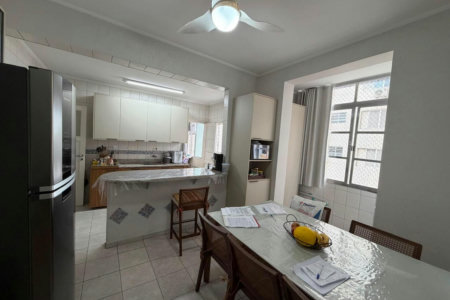 Apartamento à venda, 125 m² por R$ 800.000,00 - Pompéia - Santos/SP