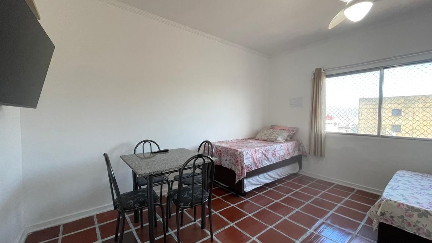 Kitnet com 1 dormitório à venda, 36 m² por R$ 215.000,00 - Centro - São Vicente/SP