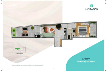 Apartamento à venda com 1 quarto em Jardim São Paulo(zona Norte), São Paulo, SP