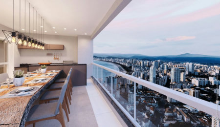 Apartamento com 4 dormitórios à venda, 295 m² por R$ 6.200.000,00 - Ponta da Praia - Santos/SP
