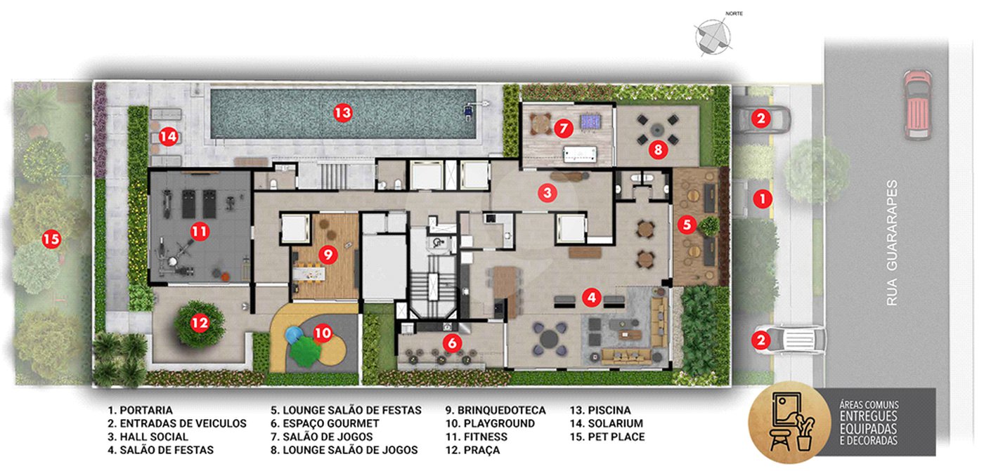 Apartamento à venda com 3 suítes em Brooklin Paulista, São Paulo, SP