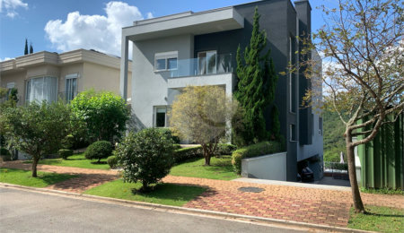 Casa à venda ou para alugar com 4 suítes no condomínio Residencial Gênesis 1, Santana de Parnaíba - SP