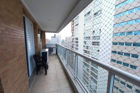 Apartamento com 2 dormitórios à venda, 97 m² por R$ 1.360.000,00 - Gonzaga - Santos/SP