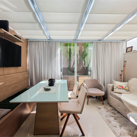 Apartamento Garden - Santa Cecília / Higienópolis - 1 Quartos - Venda / Compra - Quintal
