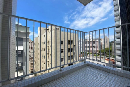 Apartamento Residencial para locação, Pompéia, Santos - AP0306.