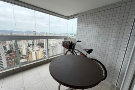 Apartamento com 2 dormitórios à venda, 83 m² por R$ 1.430.000,00 - Gonzaga - Santos/SP