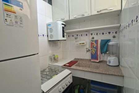 Kitnet com 1 dormitório à venda, 58 m² por R$ 315.000,00 - Ponta da Praia - Santos/SP