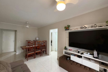 Apartamento com 2 dormitórios à venda, 83 m² por R$ 450.000,00 - Itararé - São Vicente/SP