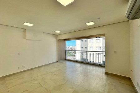 Sala, 42 m² - venda por R$ 300.000,00 ou aluguel por R$ 3.000,02 - Vila Matias - Santos/SP