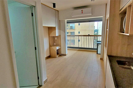 Apartamento à venda com 1 quarto em Brooklin Paulista, São Paulo, SP