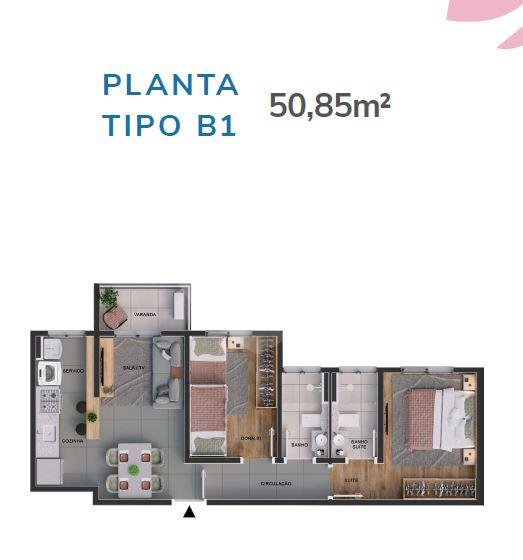 Apartamento 50m² 3