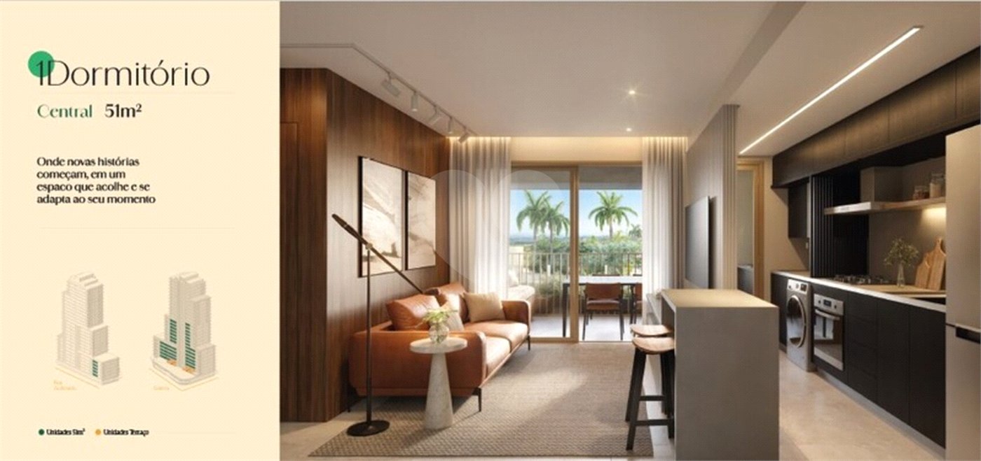 Apartamento à venda com 1 quarto em Jardim Alvorada, São José dos Campos, SP