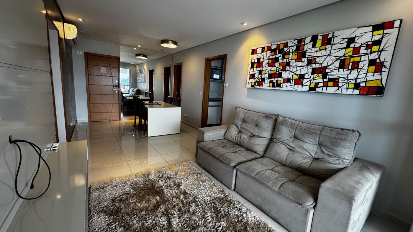 Apartamento com 3 dormitórios, 129 m² - venda por R$ 2.190.000,00 ou aluguel por R$ 11.770,00/mês - Aparecida - Santos/SP