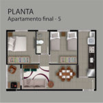 Apartamento Residencial à venda, Jardim Independência, São Vicente - AP1794.