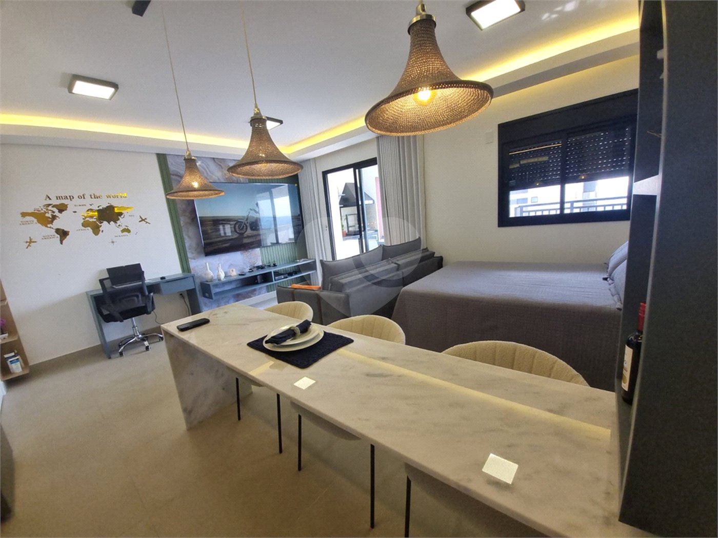 Apartamento à venda com 1 suíte em Parque Campolim, Sorocaba, SP