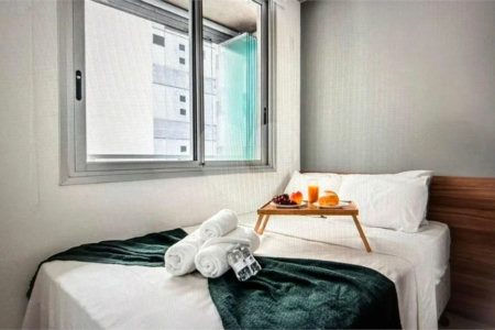A venda Apto 40m2 com 2 dorms 2 suites próx Shopping Frei Caneca Estuda Permuta