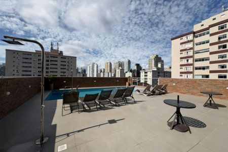 Apartamento com 2 dormitórios à venda, 66 m² por R$ 800.000,00 - Campo Grande - Santos/SP