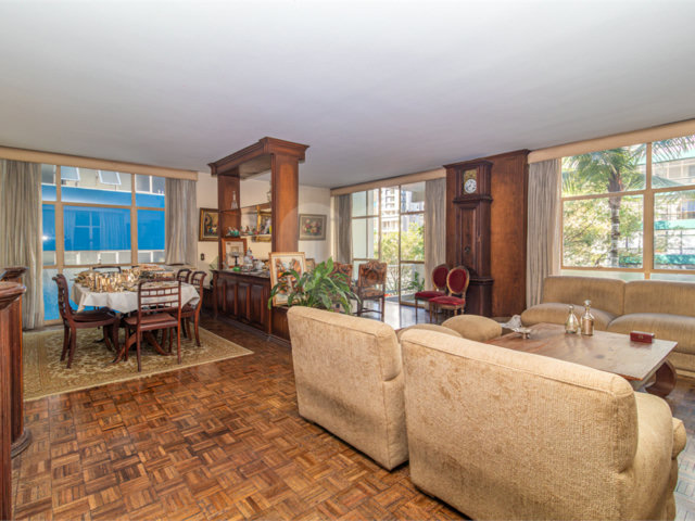 Apartamento à venda com 4 quartos, sendo 1 suíte,  em Higienópolis, São Paulo, SP