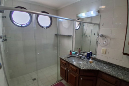 Apartamento com 3 dormitórios para alugar, 135 m² por R$ 6.500,00/mês - Pompéia - Santos/SP