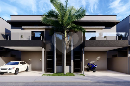 Casa à venda com 3 quartos, sendo 1 suíte,  no condomínio Residencial Treviso, Atibaia - SP