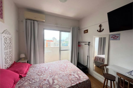 Apartamento com 1 dormitório à venda, 68 m² por R$ 280.000,00 - Pitangueiras - Guarujá/SP
