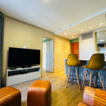 Flat com 1 dormitório para alugar, 43 m² por R$ 7.500,00/mês - Boqueirão - Santos/SP
