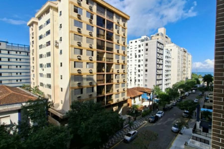 Apartamento com 2 dormitórios à venda, 82 m² por R$ 1.150.000,00 - Aparecida - Santos/SP