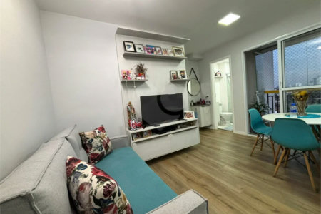 Apartamento para venda e locação com 2 quartos e 1 vaga na Vila Rosália