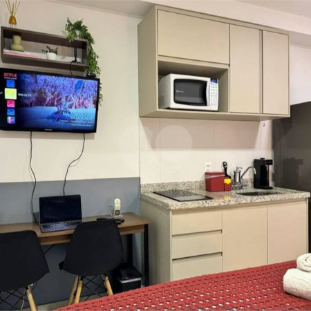 Studio Novo Mobiliado 22m² Próximo Metrô Chácara Klabin