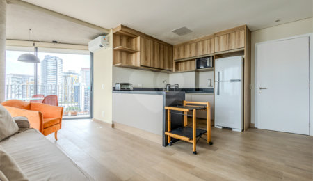 Studio para alugar com 1 suíte em Jardim das Bandeiras, São Paulo, SP