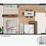 Apartamento à venda com 1 quarto em Vila Mazzei, São Paulo, SP