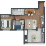 Apartamento à venda com 3 quartos, sendo 1 suíte, em Vila Cordeiro, São Paulo, SP