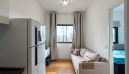 Apartamento para alugar com 1 suíte em Pinheiros, São Paulo, SP
